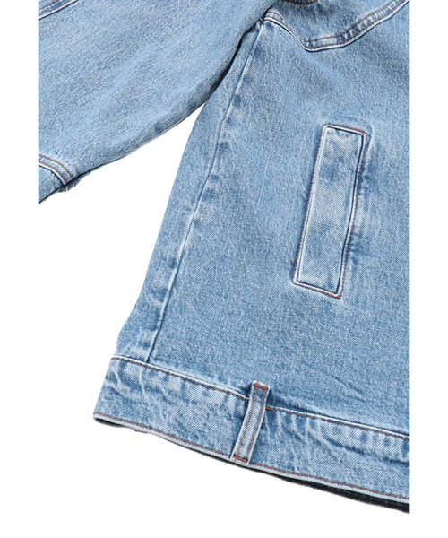 1er Arrondissement(プルミエアロンディスモン)の「<BAUN UND PFERDGARTEN(バウムウンドヘルガーデン)>デニムジャケット(その他アウター・レディース・ブルー系その他4・38)」の3枚目の写真