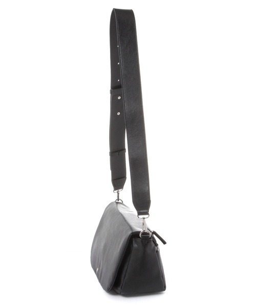 niko and...（ニコアンド）の「オリジナル2WAYテープショルダーバッグ（ショルダーバッグ・レディース・ブラック/ダークブラウン・0）」の8枚目の写真