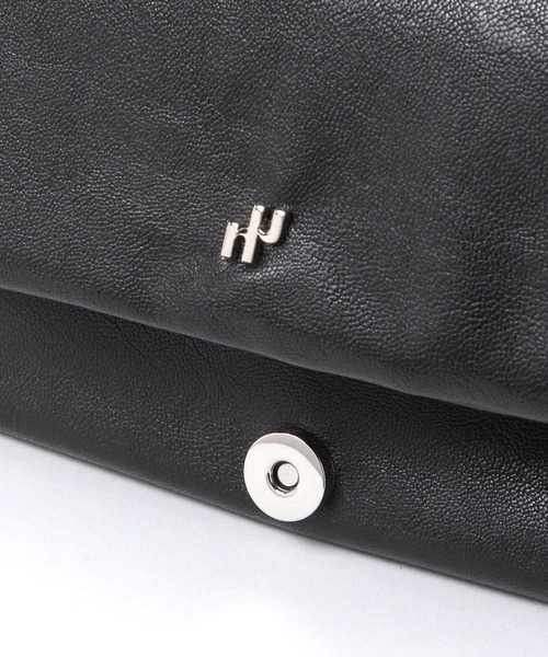 niko and...（ニコアンド）の「オリジナル2WAYテープショルダーバッグ（ショルダーバッグ・レディース・ブラック/ダークブラウン・0）」の14枚目の写真