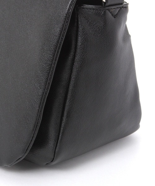 niko and...（ニコアンド）の「オリジナル2WAYテープショルダーバッグ（ショルダーバッグ・レディース・ブラック/ダークブラウン・0）」の17枚目の写真