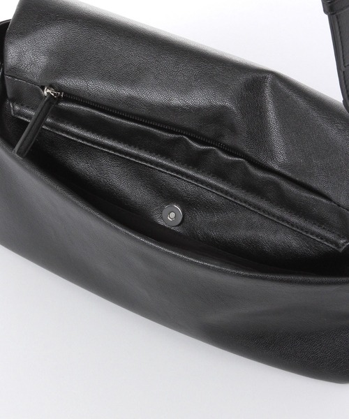 niko and...（ニコアンド）の「オリジナル2WAYテープショルダーバッグ（ショルダーバッグ・レディース・ブラック/ダークブラウン・0）」の19枚目の写真