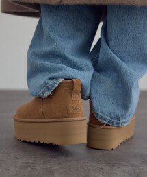 SALON adam et rope' | 【UGG(アグ)】クラシック ウルトラ ミニ プラットフォーム(ブーツ)
