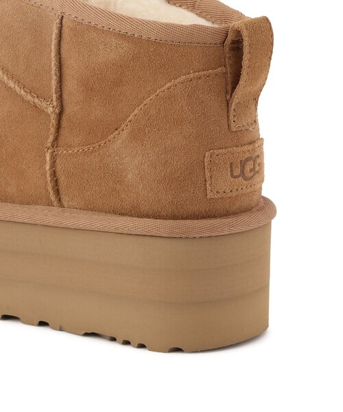 SALON adam et rope'（サロン アダム エ ロペ）の「【UGG(アグ)】クラシック ウルトラ ミニ プラットフォーム（ブーツ・レディース・イエロー系その他3・24.0cm/23.0cm/22cm）」の13枚目の写真