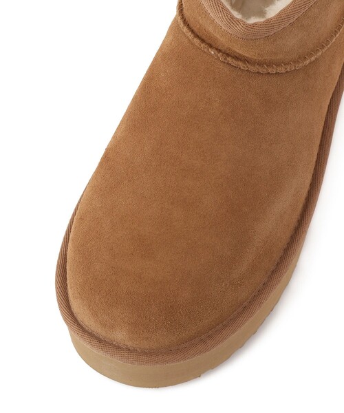 SALON adam et rope'（サロン アダム エ ロペ）の「【UGG(アグ)】クラシック ウルトラ ミニ プラットフォーム（ブーツ・レディース・イエロー系その他3・24.0cm/23.0cm/22cm）」の15枚目の写真