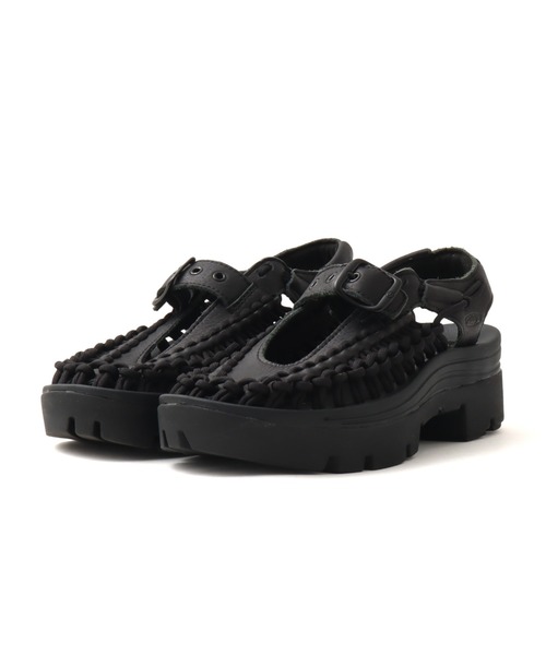 KEEN(キーン)の「KEEN UNEEK PLT MARY JANE / キーン ユニーク PLT メリージェーン(サンダル・レディース・ブラック・26.0cm/25.0cm/24.0cm/23.0cm)」の2枚目の写真