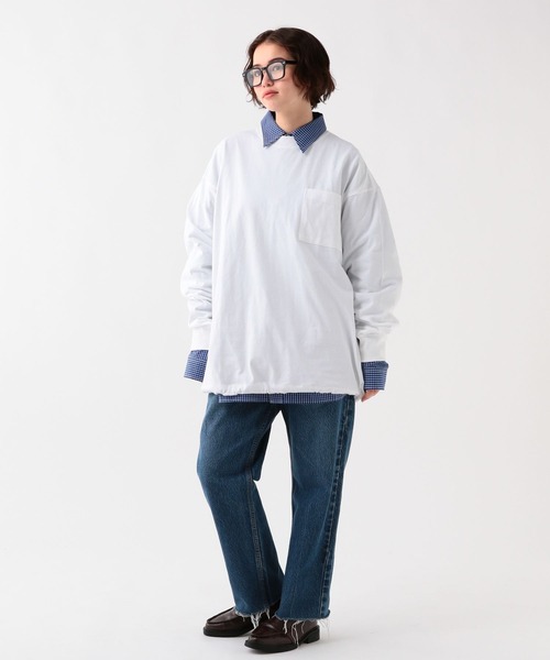 GEORGE'S(ジョージズ)の「USAドローコードロンT(Tシャツ/カットソー・メンズ・オレンジ/ブラック/オフホワイト・MEDIUM/LARGE)」の5枚目の写真