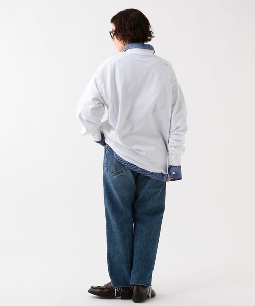 GEORGE'S(ジョージズ)の「USAドローコードロンT(Tシャツ/カットソー・メンズ・オレンジ/ブラック/オフホワイト・MEDIUM/LARGE)」の6枚目の写真