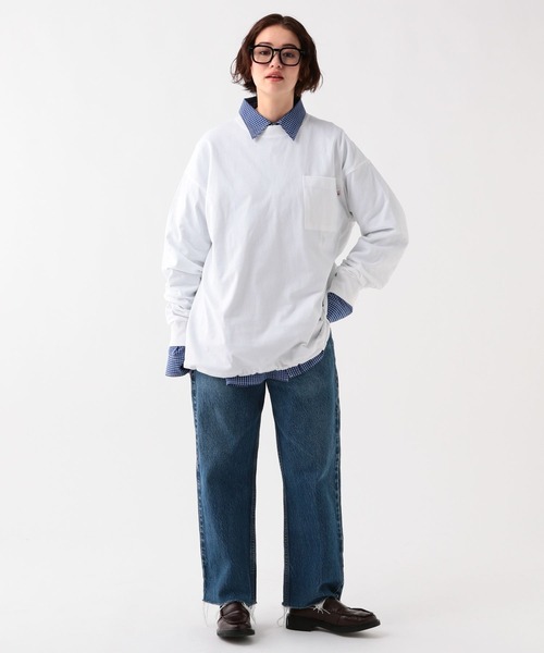 GEORGE'S(ジョージズ)の「USAドローコードロンT(Tシャツ/カットソー・メンズ・オレンジ/ブラック/オフホワイト・MEDIUM/LARGE)」の7枚目の写真