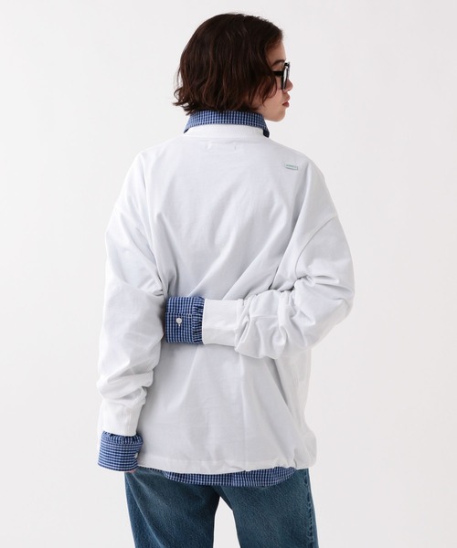 GEORGE'S(ジョージズ)の「USAドローコードロンT(Tシャツ/カットソー・メンズ・オレンジ/ブラック/オフホワイト・MEDIUM/LARGE)」の11枚目の写真