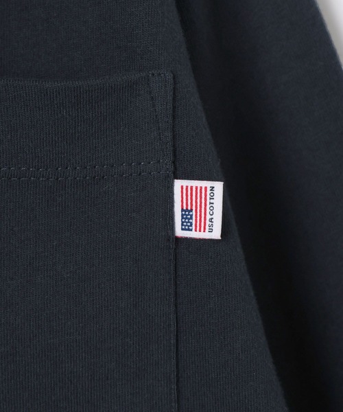 GEORGE'S(ジョージズ)の「USAドローコードロンT(Tシャツ/カットソー・メンズ・オレンジ/ブラック/オフホワイト・MEDIUM/LARGE)」の18枚目の写真