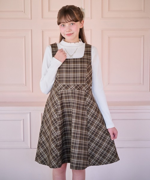 mezzo piano Junior（メゾピアノジュニア）の「前ジップガーリー