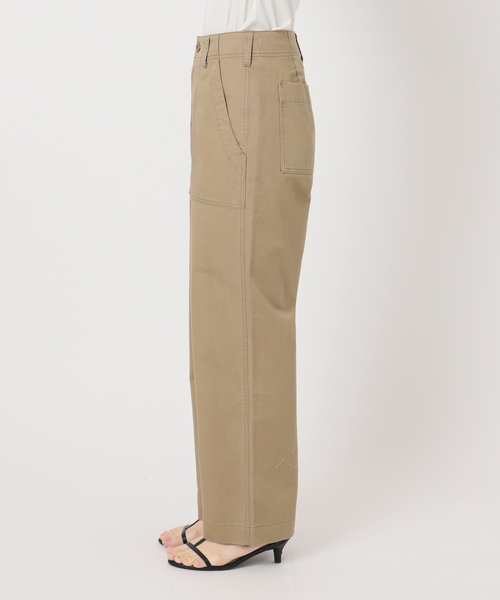 B.C STOCK(ベーセーストック)の「ウォッシャブル / ベイカーパンツ(カーゴパンツ・レディース・ベージュ/カーキ・SMALL/MEDIUM)」の18枚目の写真