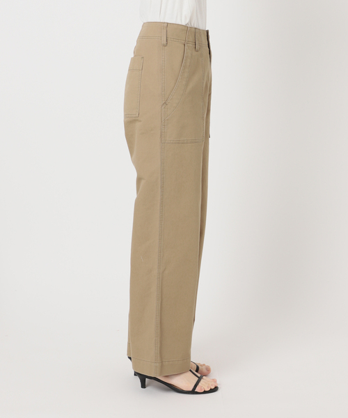 B.C STOCK(ベーセーストック)の「ウォッシャブル / ベイカーパンツ(カーゴパンツ・レディース・ベージュ/カーキ・SMALL/MEDIUM)」の20枚目の写真