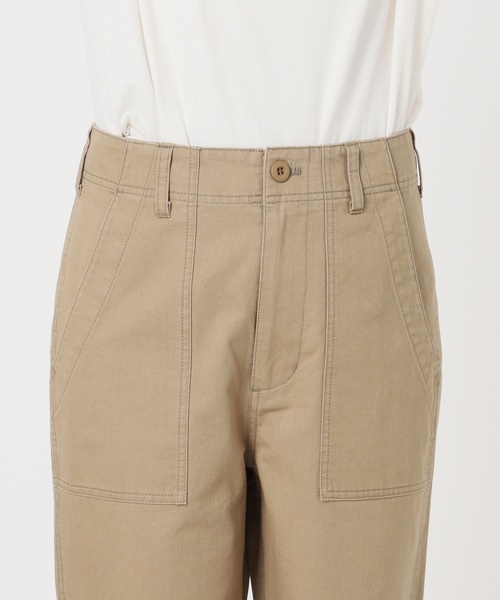 B.C STOCK(ベーセーストック)の「ウォッシャブル / ベイカーパンツ(カーゴパンツ・レディース・ベージュ/カーキ・SMALL/MEDIUM)」の21枚目の写真
