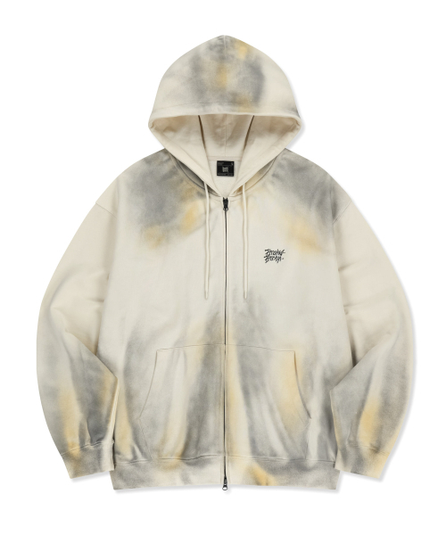 BROWNBREATH(ブラウンブレス)の「CRUSH TAG DIRTY HOOD ZIP UP - BEIGE(パーカー・レディース・その他・LARGE/MEDIUM/SMALL/X-LARGE)」の1枚目の写真