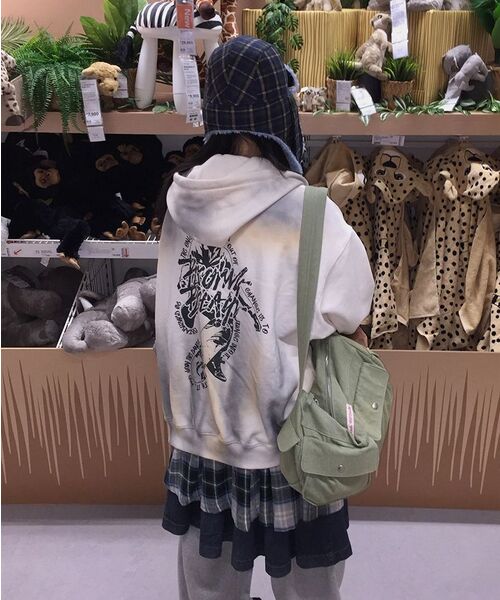 BROWNBREATH(ブラウンブレス)の「CRUSH TAG DIRTY HOOD ZIP UP - BEIGE(パーカー・レディース・その他・LARGE/MEDIUM/SMALL/X-LARGE)」の7枚目の写真