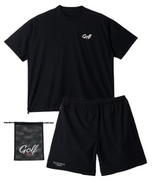 ELECTRIC（エレクトリック）の「Electric/エレクトリック STRETCH MOCK NECK S/S TEE / SHORTS SET UP EG26ST02（Tシャツ/カットソー）」