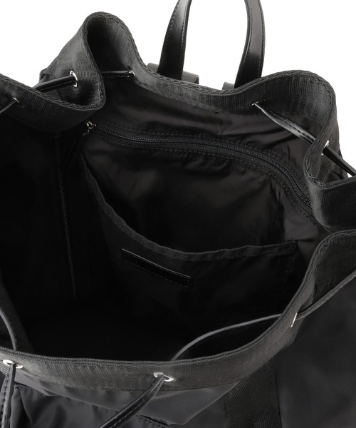 ADAM ET ROPE'（アダムエロペ）の「アウトポケットドロストリュック/撥水（バックパック/リュック・レディース・ブラック・FREE）」の19枚目の写真