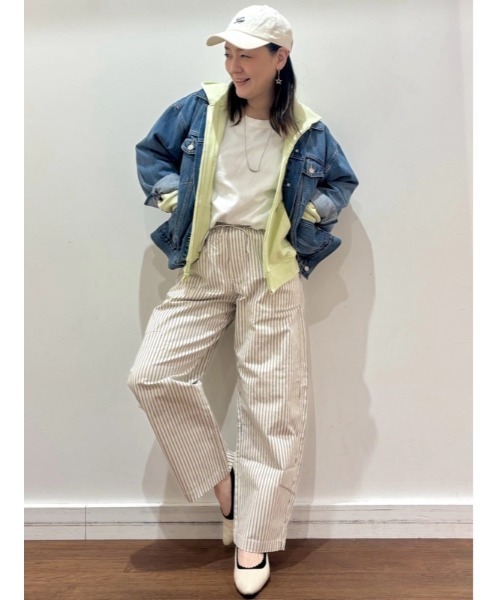 GAP(ギャップ)の「ハイライズ イージーウエスト バレルカーキパンツ(その他パンツ・レディース・ベージュ/オリーブ/ブラック/ピンク・XXS/L/M/S/XS)」の17枚目の写真