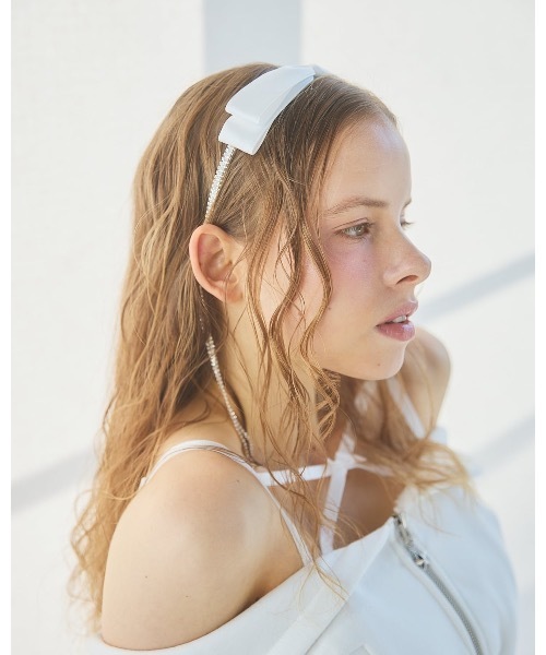 lilLilly(リルリリー)の「レースカップ付きキャミソール(キャミソール・レディース・ホワイト/ブラック・FREE)」の12枚目の写真