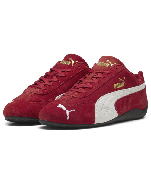PUMA(プーマ)の「PUMA/プーマ SPEEDCAT OG / 398846 / スピードキャット OG スニーカー (23cm~24.5cmサイズ展開)(スニーカー・レディース・ブラック/レッド・23.5cm/23.0cm/24.0cm/24.5cm)」の2枚目の写真