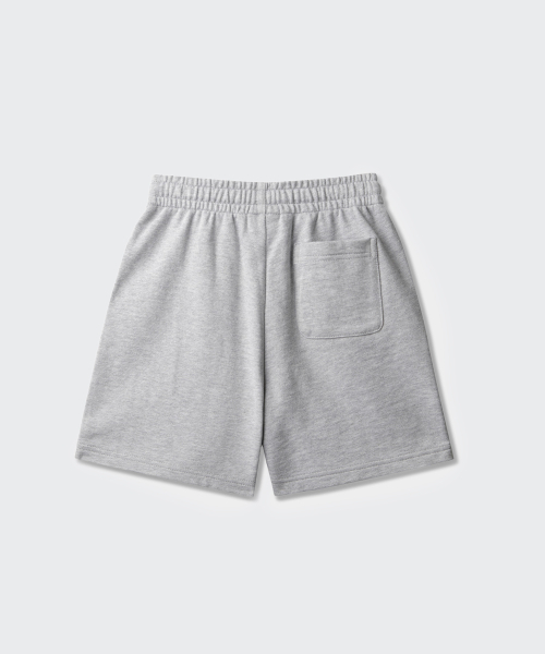 MUSINSA STANDARD KIDS（ムシンサスタンダードキッズ）の「ベーシックスウェットショーツ [ミディアムグレー]（その他パンツ・レディース・その他・110/120/130/140/150/160）」の4枚目の写真