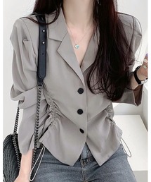 inst.ALL（インストール）の「ドロスト3釦テーラーシャツ（シャツ/ブラウス）」