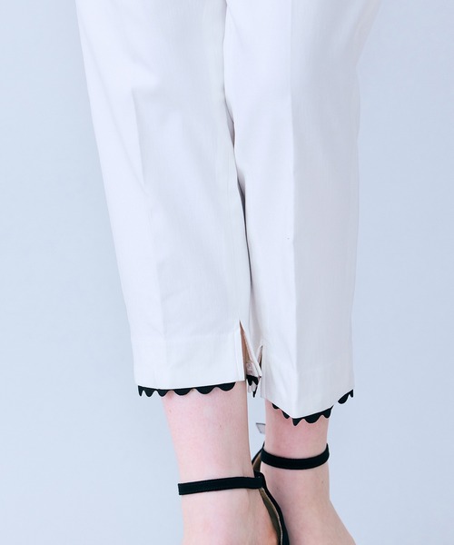 Audie a Muses(オーディアミューズ)の「サブリナパンツ(その他パンツ・レディース・ブラック/オフホワイト・36/38/40/42)」の7枚目の写真