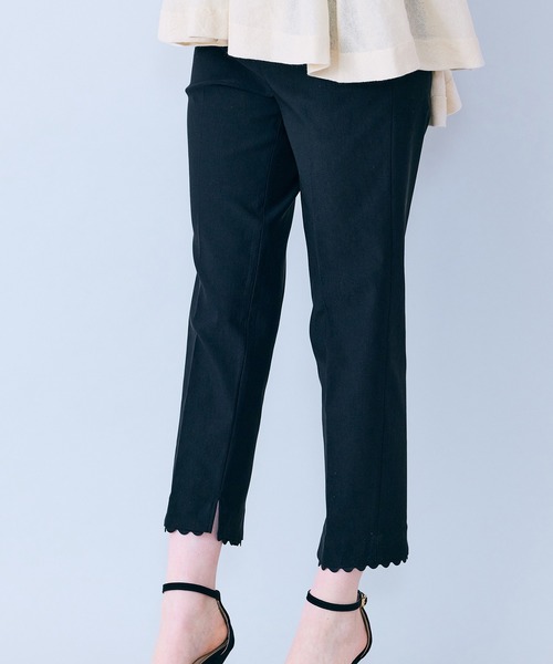 Audie a Muses(オーディアミューズ)の「サブリナパンツ(その他パンツ・レディース・ブラック/オフホワイト・36/38/40/42)」の19枚目の写真
