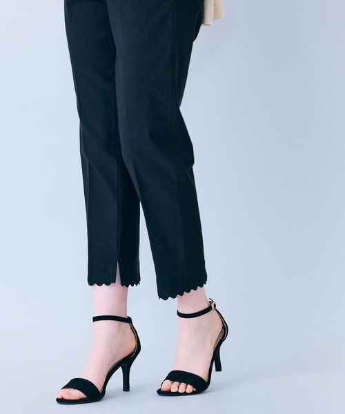 Audie a Muses(オーディアミューズ)の「サブリナパンツ(その他パンツ・レディース・ブラック/オフホワイト・36/38/40/42)」の20枚目の写真