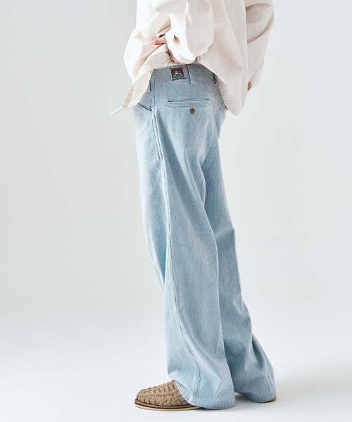 BEN DAVIS（ベンデイビス）の「【BEN DAVIS / ベンデイビス】417別注 ORIGINAL PANTS（その他パンツ・メンズ・サックスブルー/ブルー/ネイビー・36/34/32/30）」の10枚目の写真