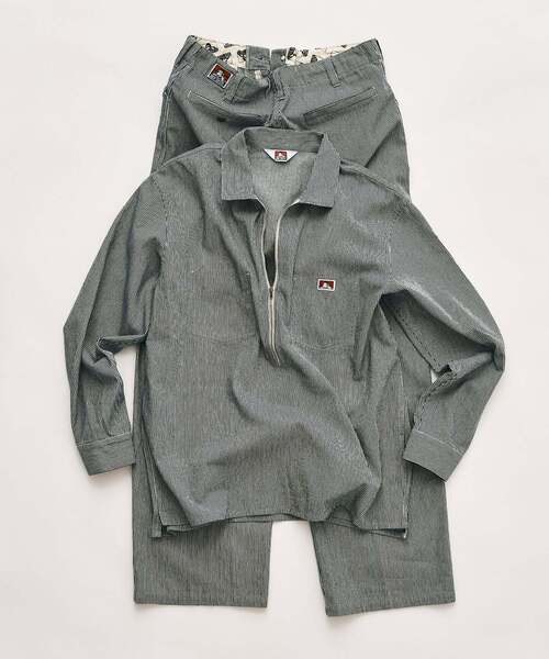 BEN DAVIS（ベンデイビス）の「【BEN DAVIS / ベンデイビス】417別注 ORIGINAL PANTS（その他パンツ・メンズ・サックスブルー/ブルー/ネイビー・36/34/32/30）」の9枚目の写真