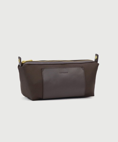LA MARGE(ラマージ)の「【LA MARGE】レザー2WAY フロントベルトデザイン ショルダーバッグ / レディース ハンドバッグ ひねり金具 通勤 セレモニー フォーマル(ショルダーバッグ・レディース・ブラック/ダークブラウン・FREE)」の22枚目の写真