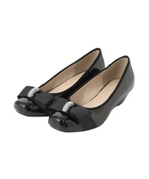 TO BE CHIC（トゥー ビー シック）の「リボンウエッジ パンプス（パンプス）」