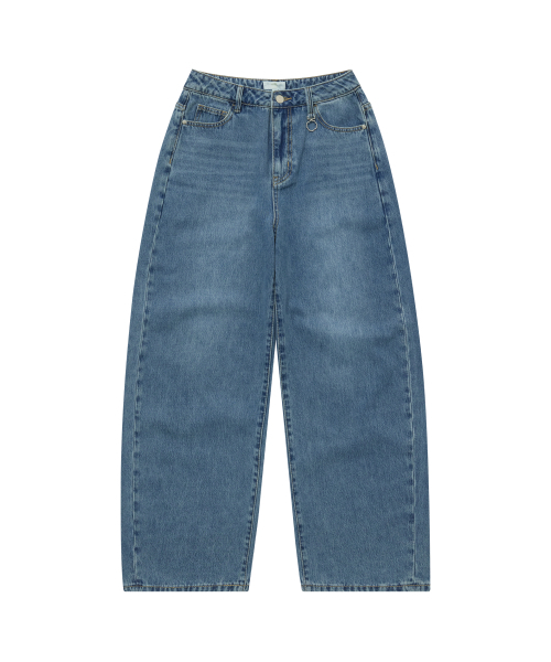 COVERNAT（カバーナット）の「ウィメンズカーブデニムパンツブルー（デニムパンツ・レディース・その他・WS/WM）」の2枚目の写真