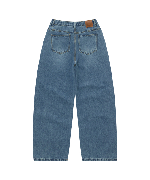 COVERNAT（カバーナット）の「ウィメンズカーブデニムパンツブルー（デニムパンツ・レディース・その他・WS/WM）」の3枚目の写真
