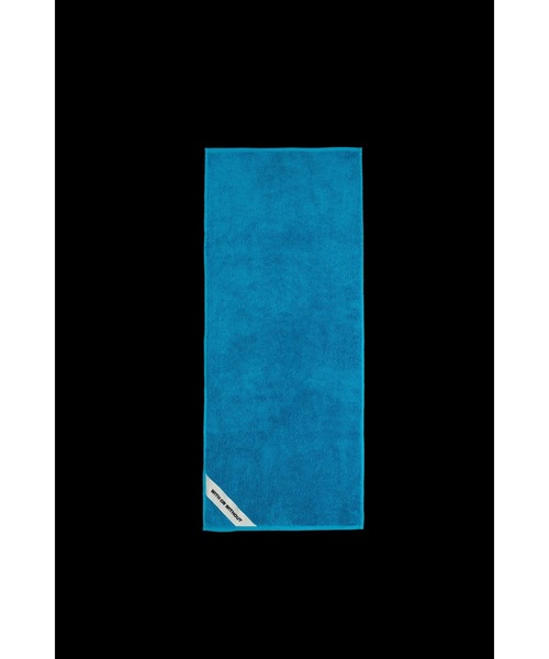 WITH OR WITHOUT（ウィズオアウィズアウト）の「フェイスタオル／縦ストライプ柄×無地カラー（タオル・メンズ・ブルー/グレー/ホワイト×ブラック・FREE）」の16枚目の写真