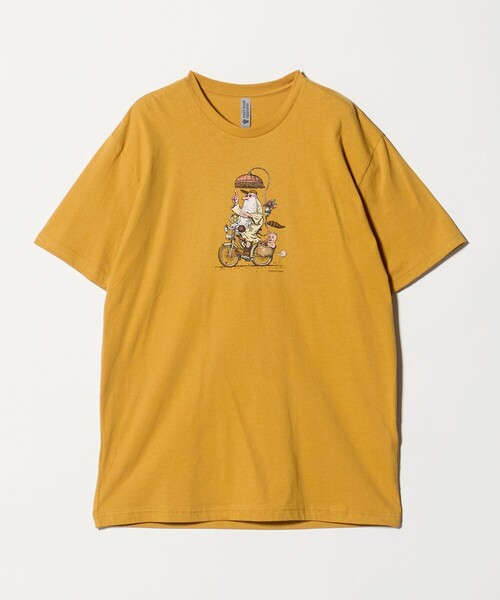 Steven Alan(スティーブンアラン)の「<ROBERT CRUMB> Mr. Natural TEE/Tシャツ(Tシャツ/カットソー・メンズ・マスタード・M/L/XL)」の1枚目の写真