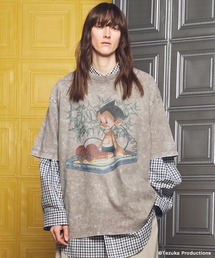 MAISON SPECIAL（メゾンスペシャル）の「《UNISEX》【TEZUKA CHARACTERS for MAISON SPECIAL】- ASTRO BOY - Prime-Over Fade Crew Neck Graphic T-Shirt - 鉄腕アトム - プライムオーバーフェードクルーネックグラフィックTシャツ【MAISON SPECIAL メゾンスペシャル】（Tシャツ/カットソー）」