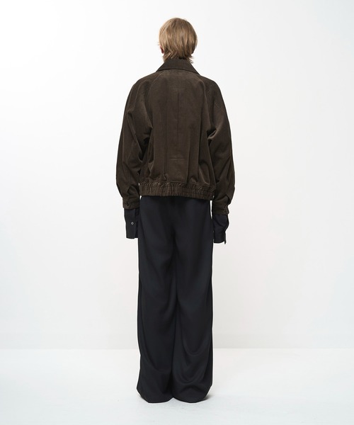 Juha（ユハ）の「CORDUROY RAGLAN BOMBER JACKET（ブルゾン・メンズ・ブラウン/ブラック・4/3）」の9枚目の写真