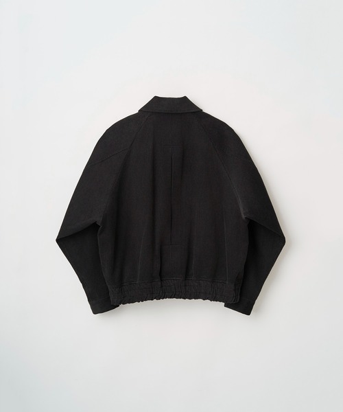 Juha（ユハ）の「CORDUROY RAGLAN BOMBER JACKET（ブルゾン・メンズ・ブラウン/ブラック・4/3）」の12枚目の写真