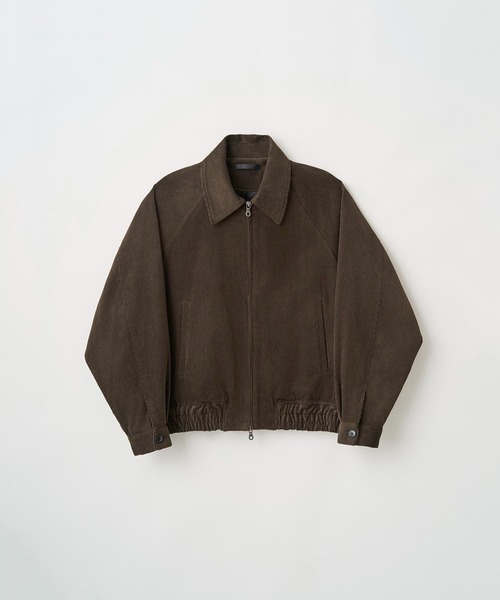 Juha（ユハ）の「CORDUROY RAGLAN BOMBER JACKET（ブルゾン・メンズ・ブラウン/ブラック・4/3）」の11枚目の写真