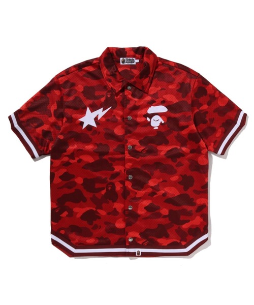 A BATHING APE（アベイシングエイプ）の「COLOR CAMO WARM UP SS SHIRT