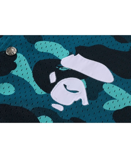 A BATHING APE(アベイシングエイプ)の「COLOR CAMO WARM UP SS SHIRT(シャツ/ブラウス・メンズ・レッド/グリーン/パープル・MEDIUM/X-LARGE/LARGE/SMALL/XX-LARGE)」の7枚目の写真