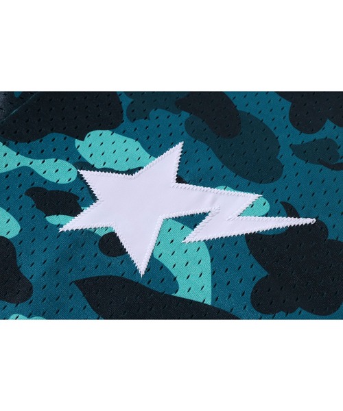 A BATHING APE(アベイシングエイプ)の「COLOR CAMO WARM UP SS SHIRT(シャツ/ブラウス・メンズ・レッド/グリーン/パープル・MEDIUM/X-LARGE/LARGE/SMALL/XX-LARGE)」の10枚目の写真