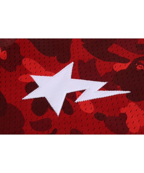 A BATHING APE(アベイシングエイプ)の「COLOR CAMO WARM UP SS SHIRT(シャツ/ブラウス・メンズ・レッド/グリーン/パープル・MEDIUM/X-LARGE/LARGE/SMALL/XX-LARGE)」の12枚目の写真