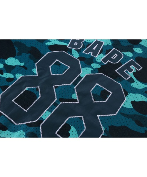 A BATHING APE(アベイシングエイプ)の「COLOR CAMO WARM UP SS SHIRT(シャツ/ブラウス・メンズ・レッド/グリーン/パープル・MEDIUM/X-LARGE/LARGE/SMALL/XX-LARGE)」の13枚目の写真