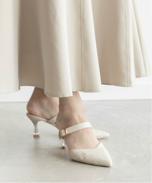 RANDA(ランダ)の「【Tulip Collection】2WAY チューリップリボンミュールパンプス(パンプス・レディース・アイボリー/ピンク/イエロー・S/M/L/LL)」の14枚目の写真