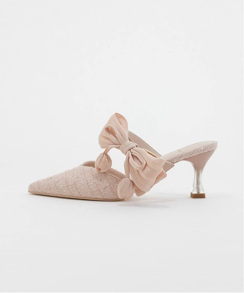 RANDA(ランダ)の「【Tulip Collection】2WAY チューリップリボンミュールパンプス(パンプス・レディース・アイボリー/ピンク/イエロー・S/M/L/LL)」の16枚目の写真