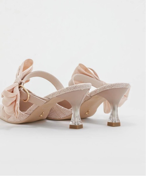 RANDA(ランダ)の「【Tulip Collection】2WAY チューリップリボンミュールパンプス(パンプス・レディース・アイボリー/ピンク/イエロー・S/M/L/LL)」の17枚目の写真